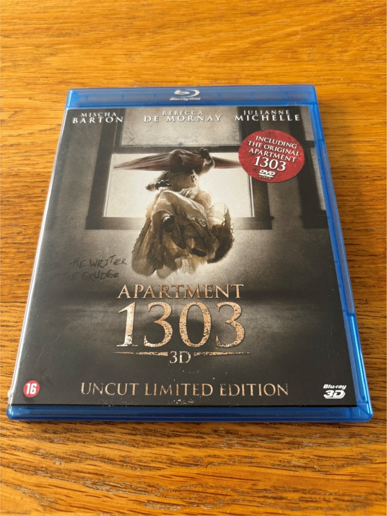 Blu-ray + Dvd Apartment 1303 - 3D - NL-Uitgave, Ophalen of Verzenden, Gebruikt, Horror