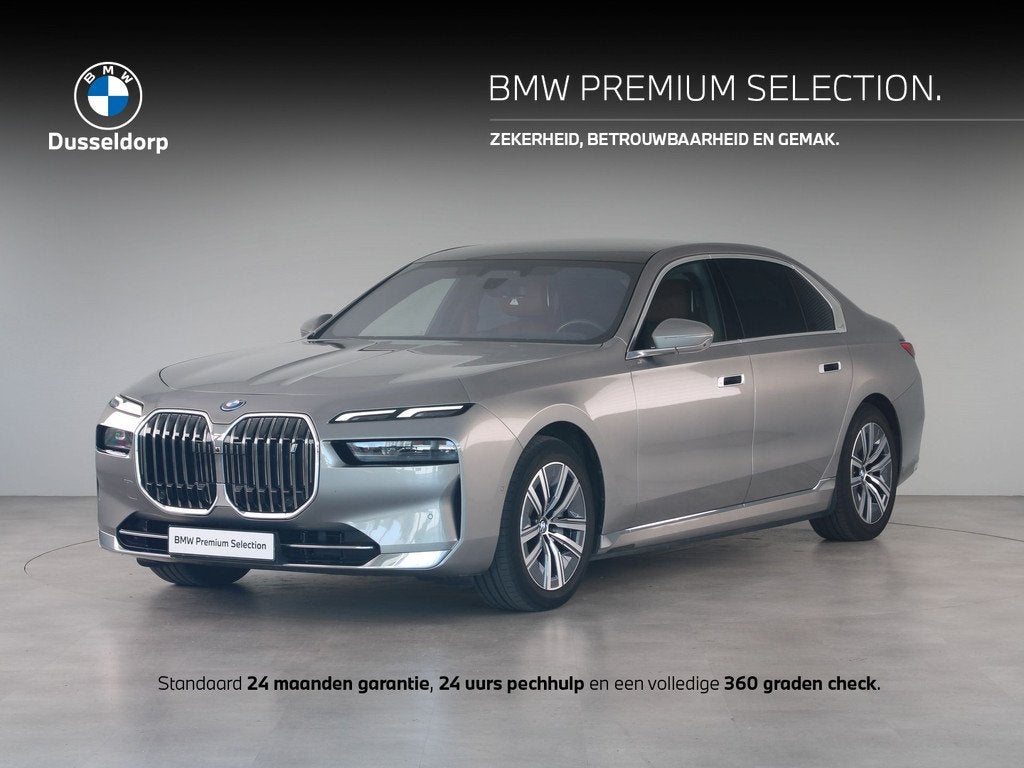 BMW i7 xDrive60 106 kWh Accu SoH 96% (bj 2022, automaat), Auto's, Gebruikt, 573 min, 137 €/maand, Vierwielaandrijving