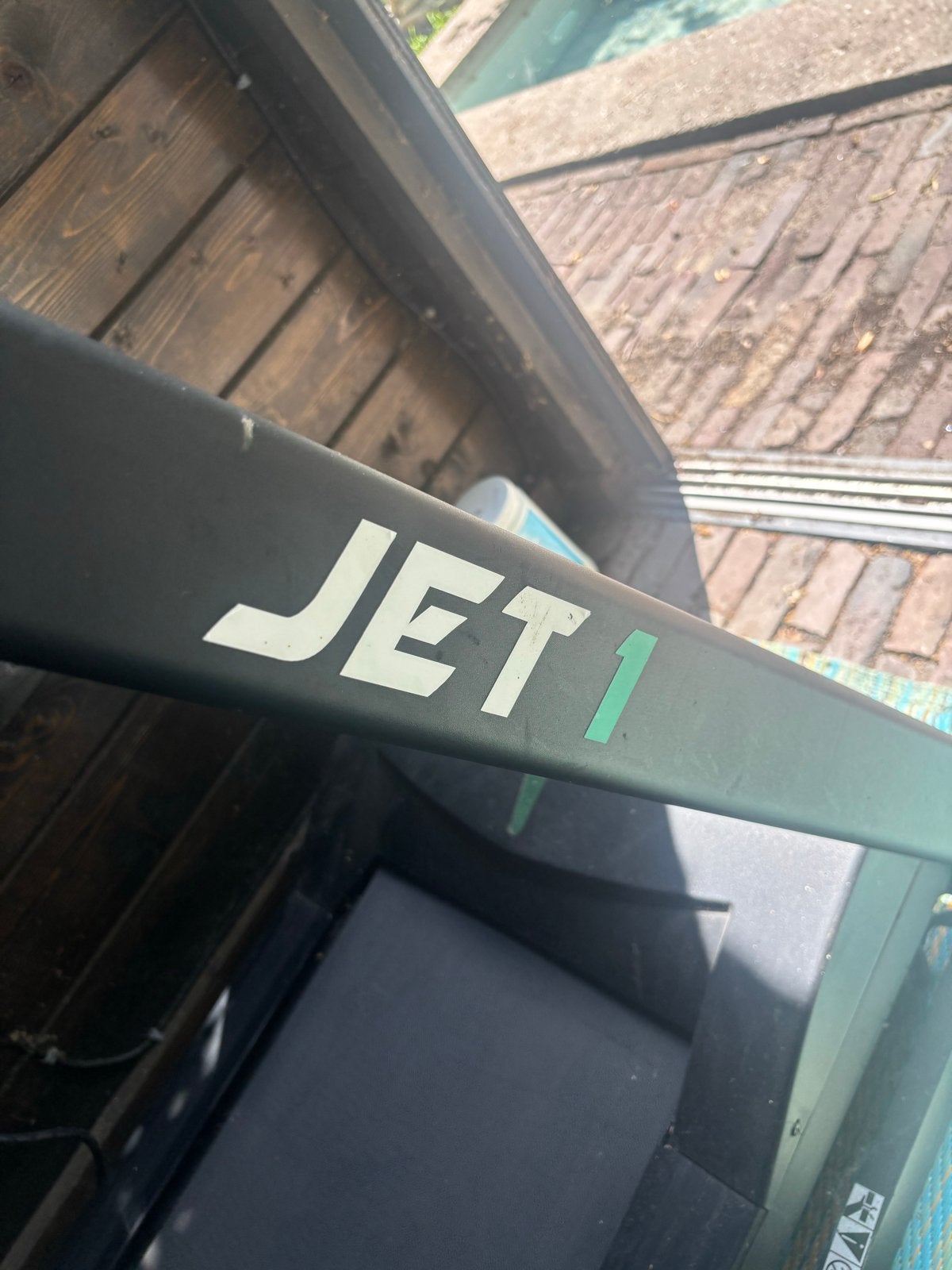 Loopband JET 1 - Ideaal voor thuisworkouts, Sport en Fitness, Ophalen, Gebruikt, Metaal, Loopband