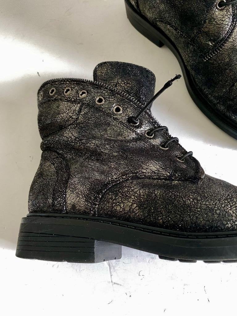 J485 Eksept maat 39 lage laarsjes boots schoenen laarzen, Kleding | Dames, Zwart, Ophalen of Verzenden, Zo goed als nieuw, Eksept