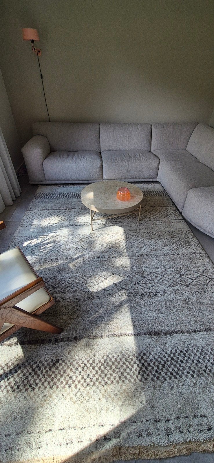 Zuiver Tapijt - 200x295cm - Polypropyleen & Viscose, Huis en Inrichting, Ophalen, Modern, Bohemian, 200 cm of meer, Zo goed als nieuw