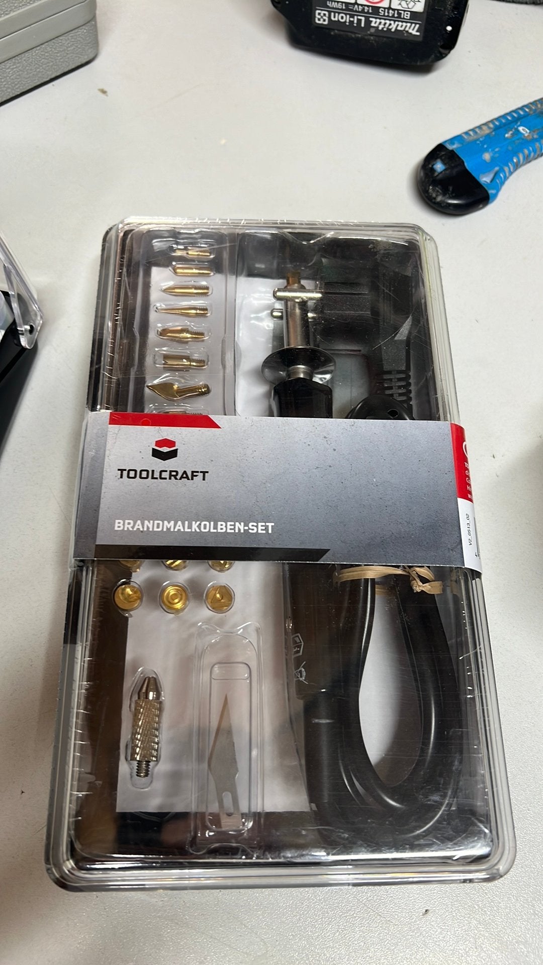 Houtbrander Set - Pyrografie voor Hobby - Soldeerbout, Ophalen of Verzenden, Zo goed als nieuw