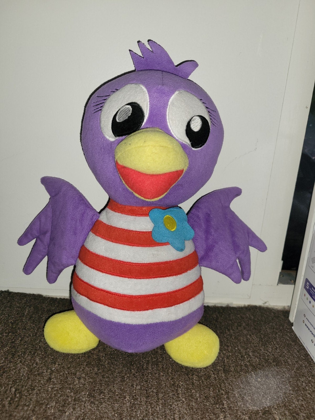 Efteling Jet knuffel, Paars, Gebruikt, Overige typen, Ophalen of Verzenden