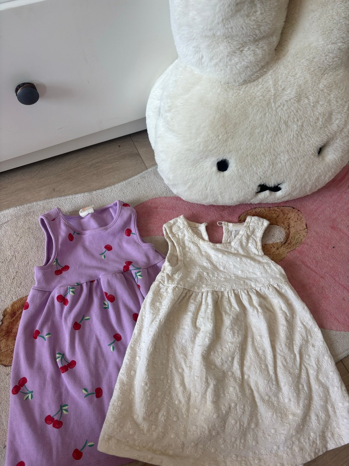 2 schattige zomerjurkjes voor meisjes maat 86, Ophalen of Verzenden, Zo goed als nieuw, Meisje