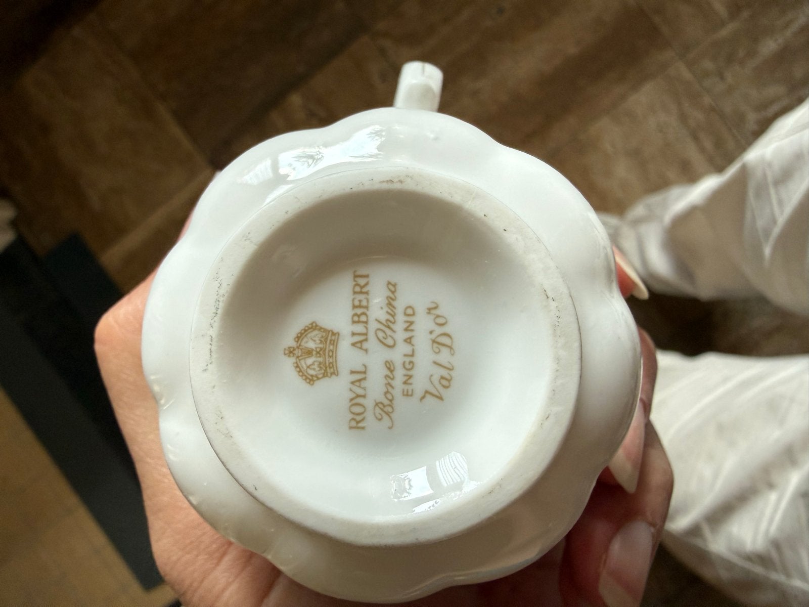 Royal Albert Val D'Or Kopjes en Schotels - Set van 3, Ophalen