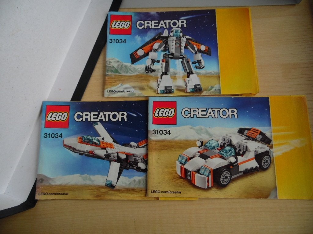 LEGO Creator 31034 Future Flyers Ruimte Robot 3 in 1, Lego, Inclusief instructies, Ophalen of Verzenden, Zo goed als nieuw