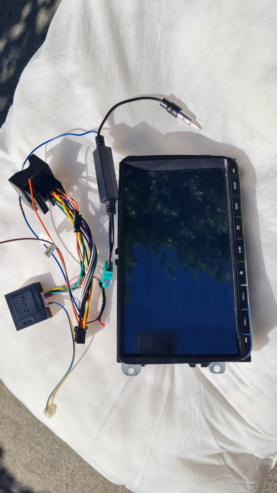 Android Autoradio met touchscreen en handleiding, Auto diversen, Autoradio's, Ophalen, Zo goed als nieuw