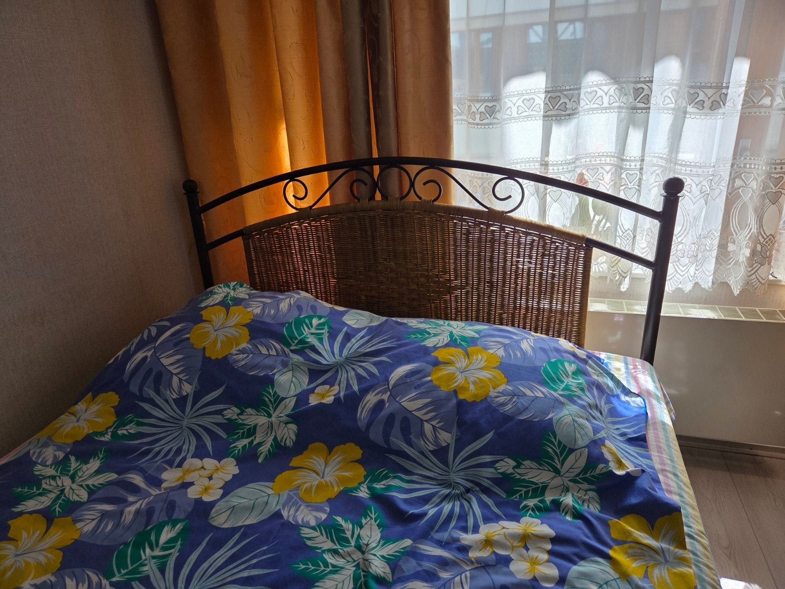 Bed 140x200, Ophalen, Gebruikt, 90 cm, Eenpersoons