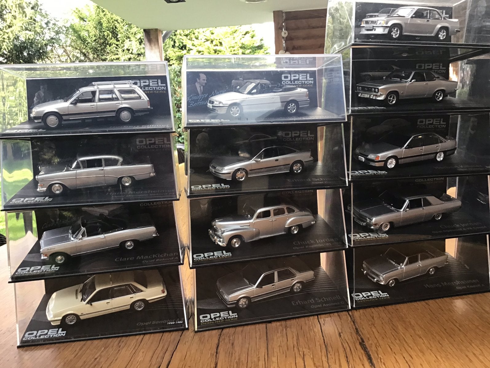 Opel collection disigner -serie grijs in originele box, Verzamelen, Ophalen of Verzenden