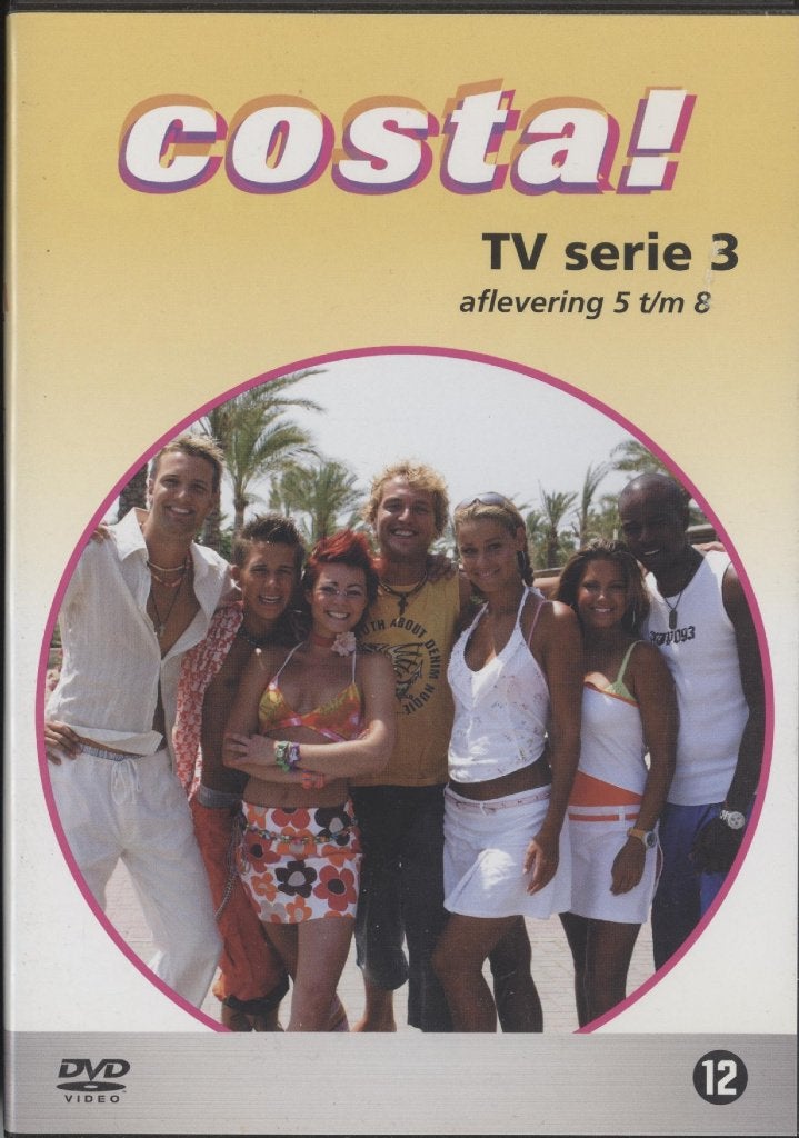 33) COSTA; serie 3, afleveringen 5 t/m 8: met Fraukje de Bot, Vanaf 12 jaar, Ophalen of Verzenden, Gebruikt