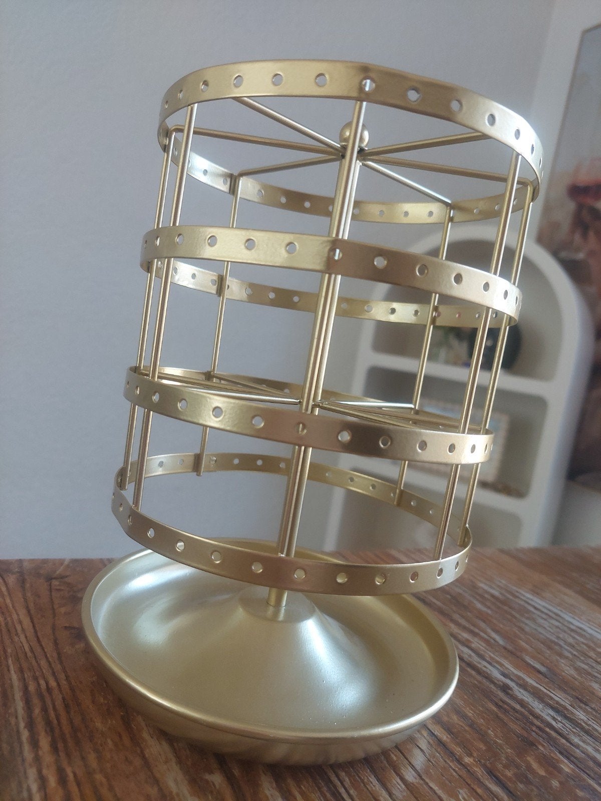 Gouden sieradenrek carrousel, Ophalen of Verzenden, Gebruikt
