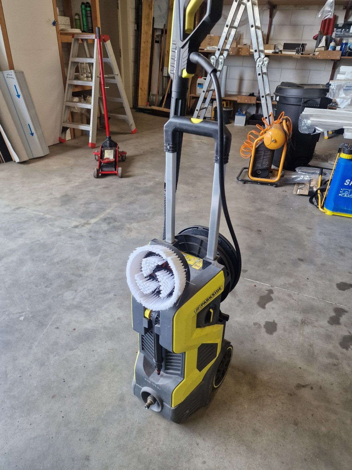Parkside Hogedrukreiniger PHD 170 B2 met extra accessoires, Ophalen of Verzenden, Gebruikt, Overige typen