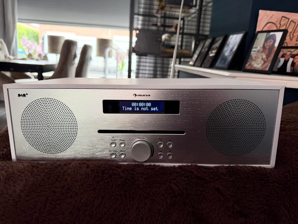 Auna dab+ fm cd aux usb radio, Ophalen, Zo goed als nieuw, Overige typen, Met cd-speler