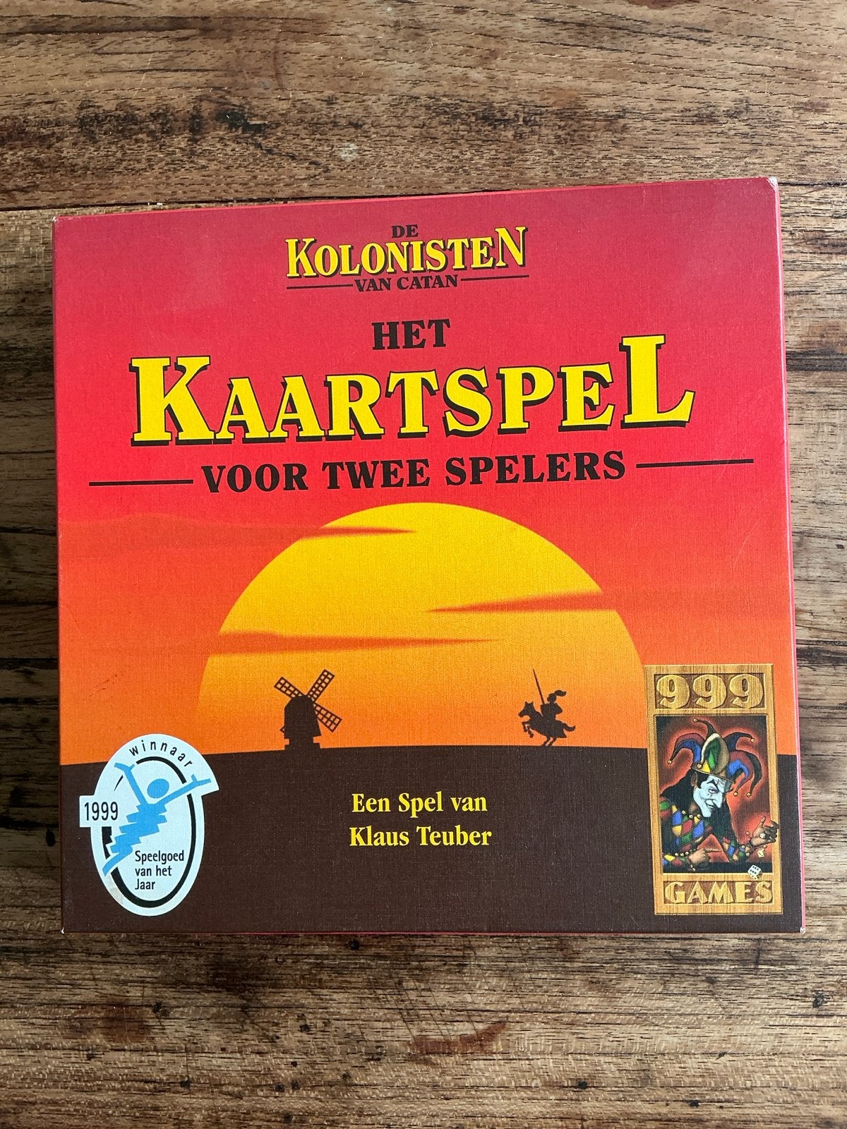 De Kolonisten van Catan: Het Kaartspel voor Twee Spelers, Een of twee spelers, Ophalen of Verzenden, Zo goed als nieuw