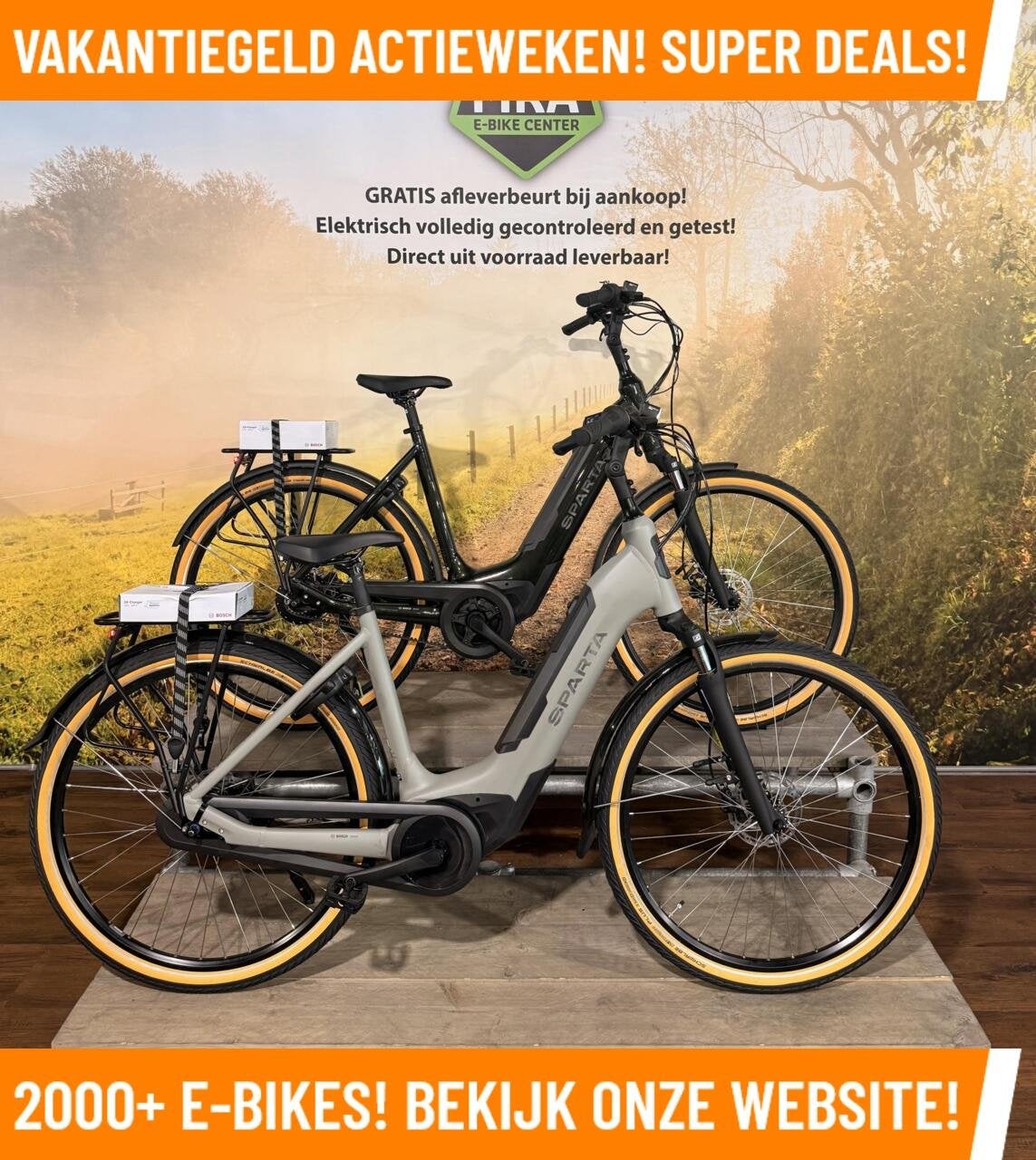 Sparta C-Grid Elektrische fietsen met BOSCH BES 3 motor!, Fietsen en Brommers, 59 cm of meer, Nieuw, Sparta