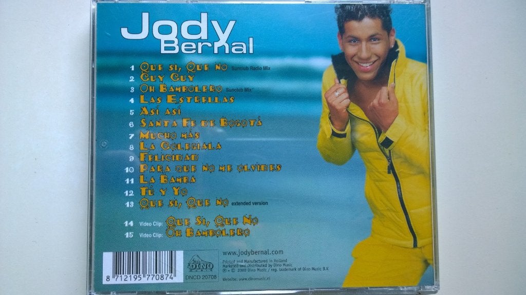 Jody Bernal - Que Si, Que No, Ophalen of Verzenden, Zo goed als nieuw