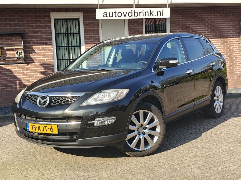 Mazda CX-9 3.7 GT-L, LEER / 7PERS (bj 2010, automaat), Auto's, Euro 5, Gebruikt, 7 stoelen, Bedrijf