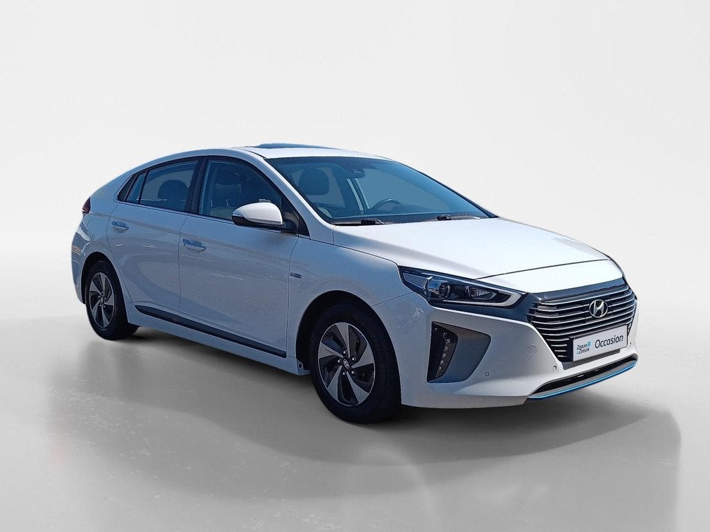 Hyundai IONIQ 1.6 GDi Premium | Bose audio | Schuif-/kanteld, Auto's, Hyundai, Gebruikt, Wit, Origineel Nederlands, Bedrijf