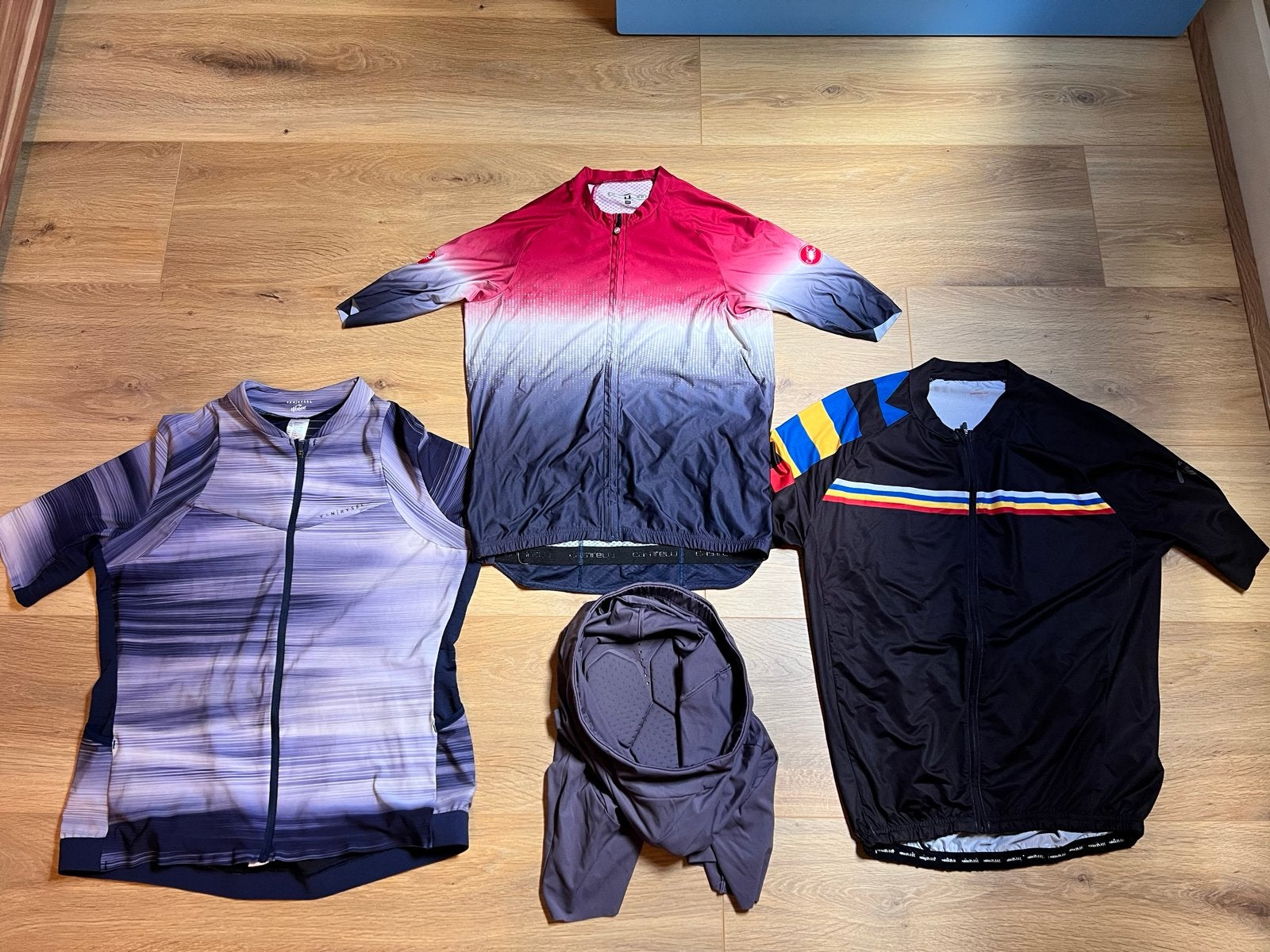 Fietskleding jassen Castelli, Rukka, Van Rysel - L, XL, Heren, Ophalen of Verzenden, Zo goed als nieuw, XL