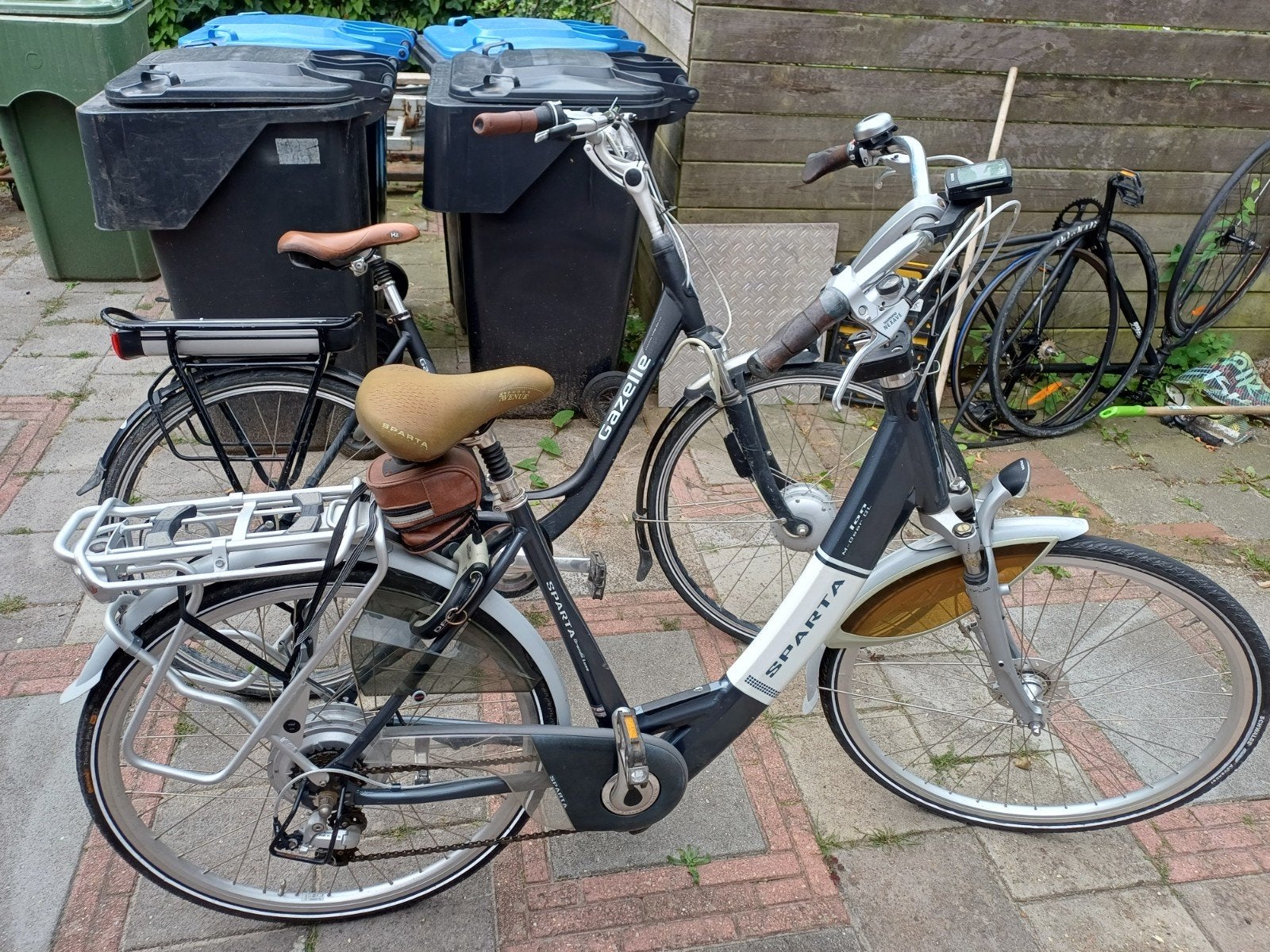 2 elektrische fietsen, Fietsen en Brommers, Ophalen, Gebruikt, Overige merken