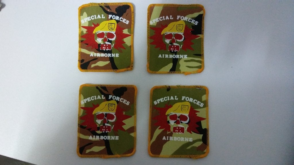 Special Forces Airborne vintage patch leger kleding embleem, Verzenden, Nieuw