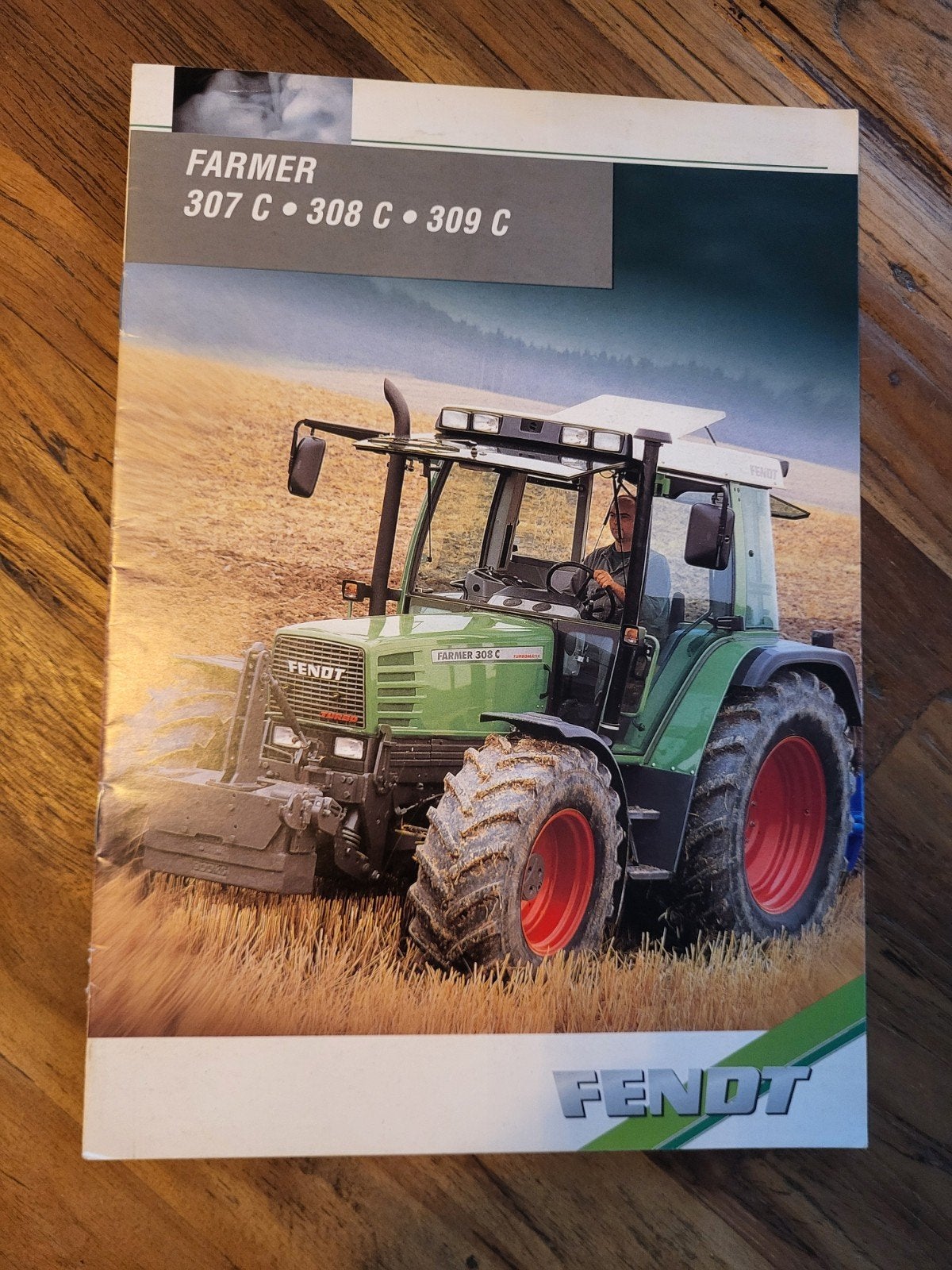 tractor folder Fendt Farmer 307 C 308 C 309 C, Ophalen of Verzenden, Zo goed als nieuw