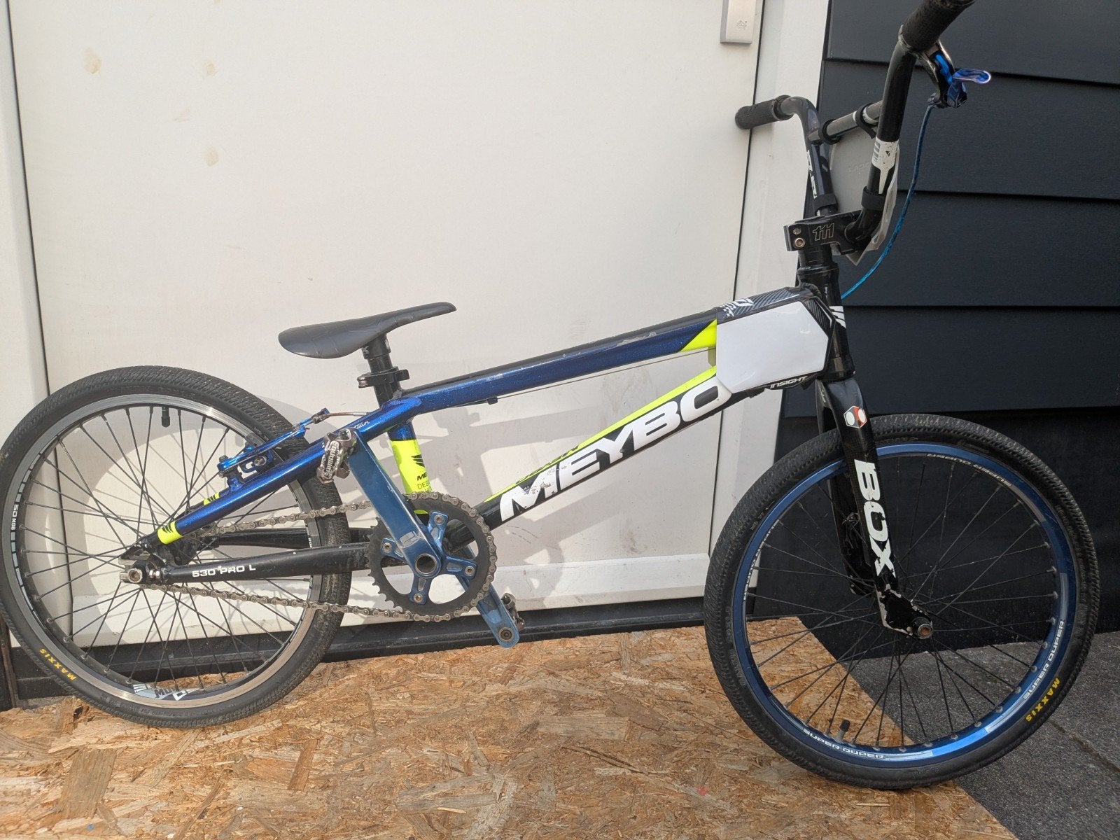 bmx meybo, Fietsen en Brommers, Ophalen, Gebruikt, Velgrem, Meybo
