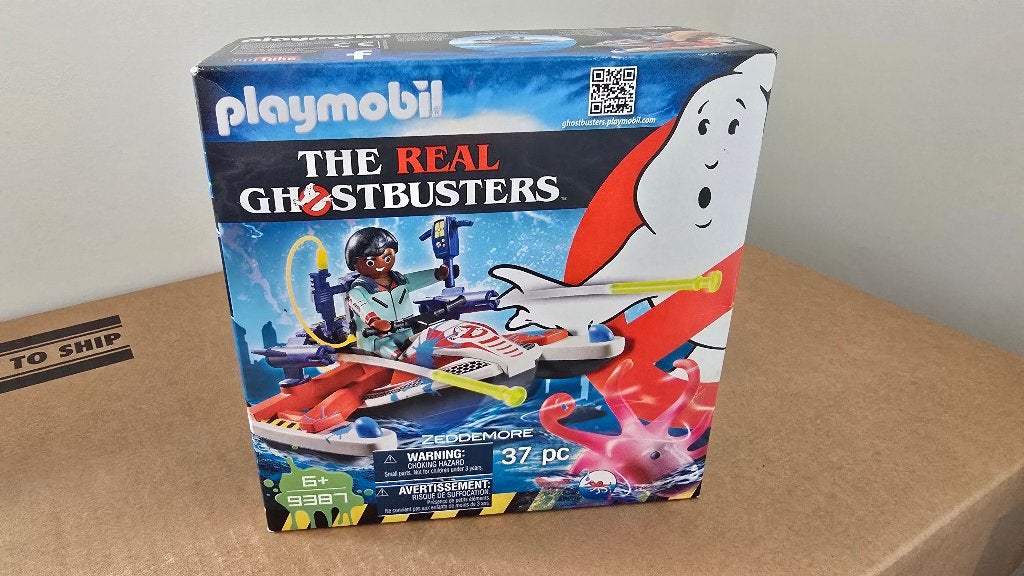 Playmobil 9387 Ghostbusters Zeddemore scooter nieuw in doos, Ophalen of Verzenden, Nieuw