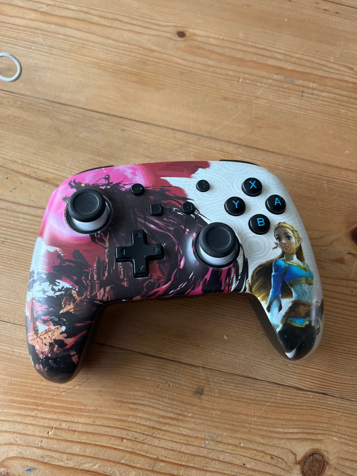 Nintendo Switch PowerA Controller - Zelda: Breath of the Wil, Ophalen of Verzenden, Zo goed als nieuw, Met 1 controller