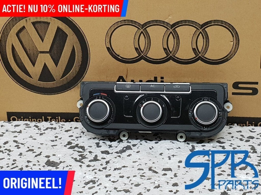 GOLF 6 PASSAT CC B6 B7 SCIROCCO Climatronic paneel 5HB009751, Auto-onderdelen, Dashboard en Schakelaars, Gebruikt, Ophalen of Verzenden