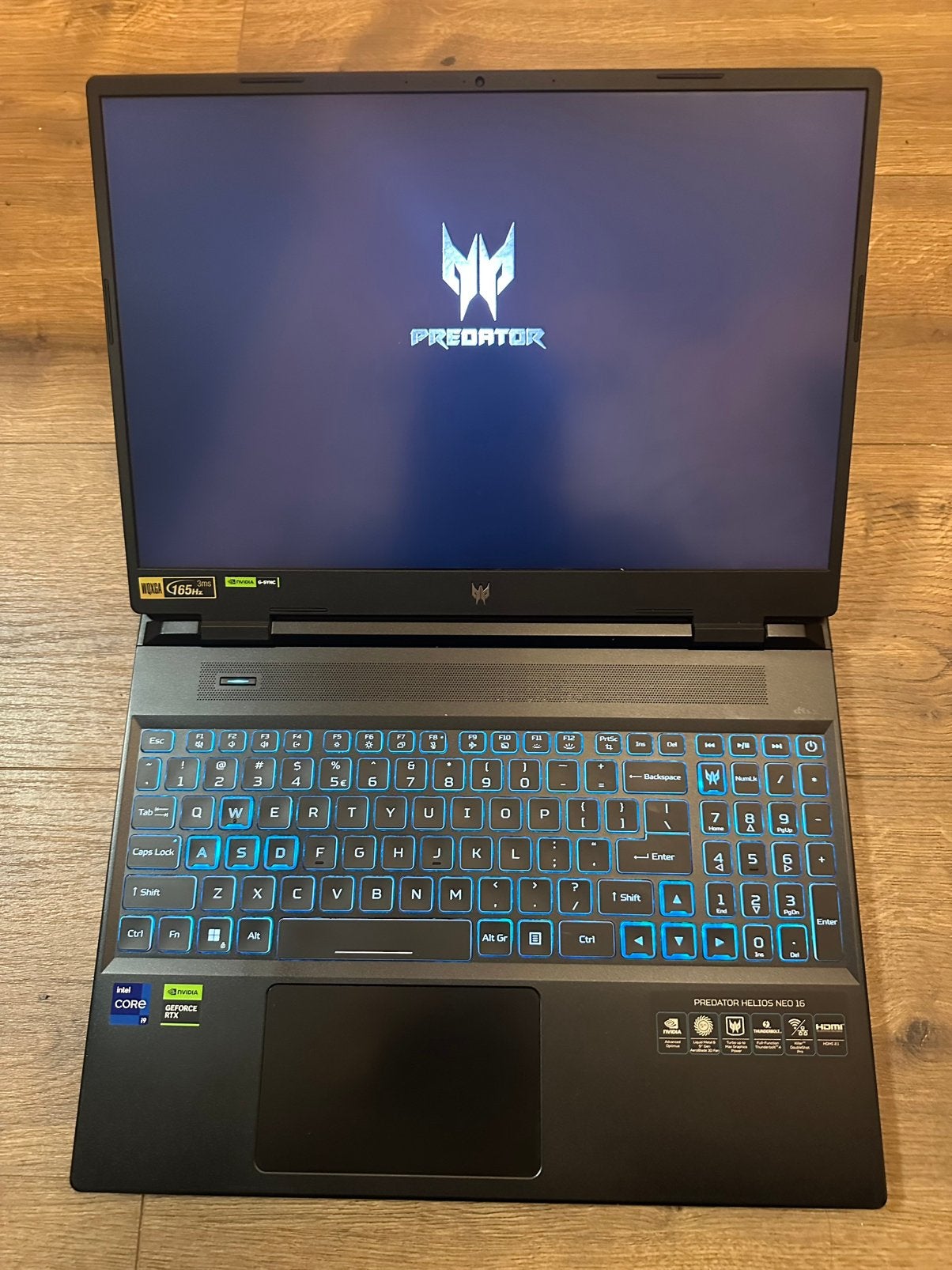 ACER PREDATOR HELIOS NEO 16-i9-13900HX/RTX 4060/165Hz QHD+, Computers en Software, Windows Laptops, Met videokaart, 2 tot 3 Ghz