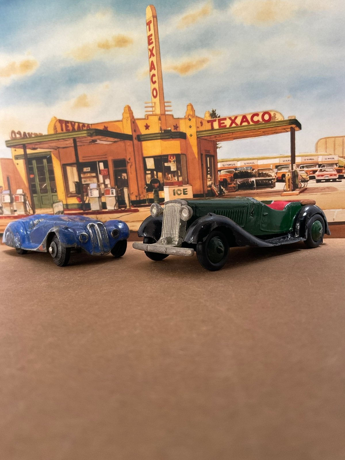 Dinky Sports Cars Alvis & BMW (F.N.) ca 1948, Ophalen of Verzenden