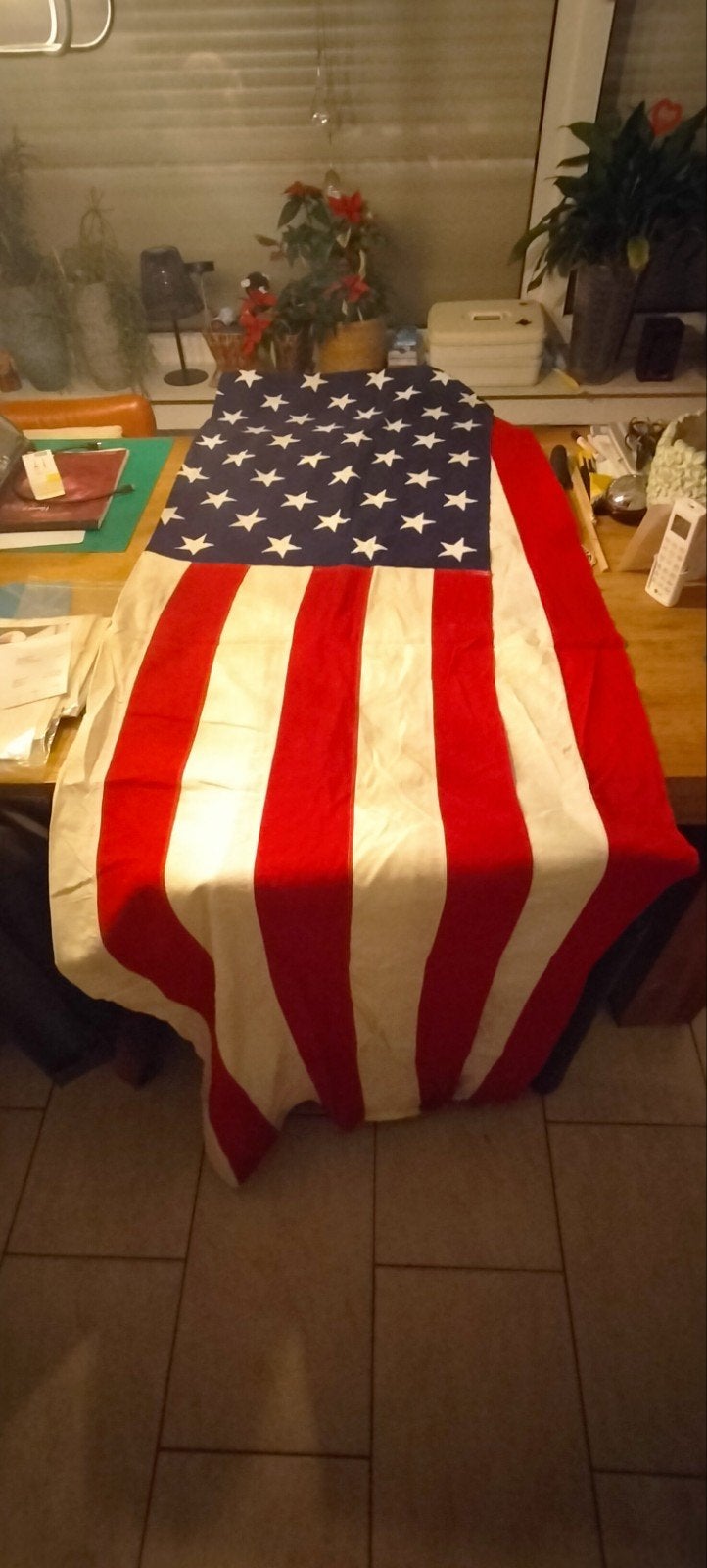 Amerikaanse vlag 50 sterren, Ophalen of Verzenden, Zo goed als nieuw