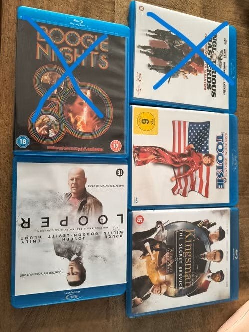 Blu-ray collectie ZGAN (zie beschrijving), Engels, Ophalen of Verzenden, Zo goed als nieuw, Blu-ray