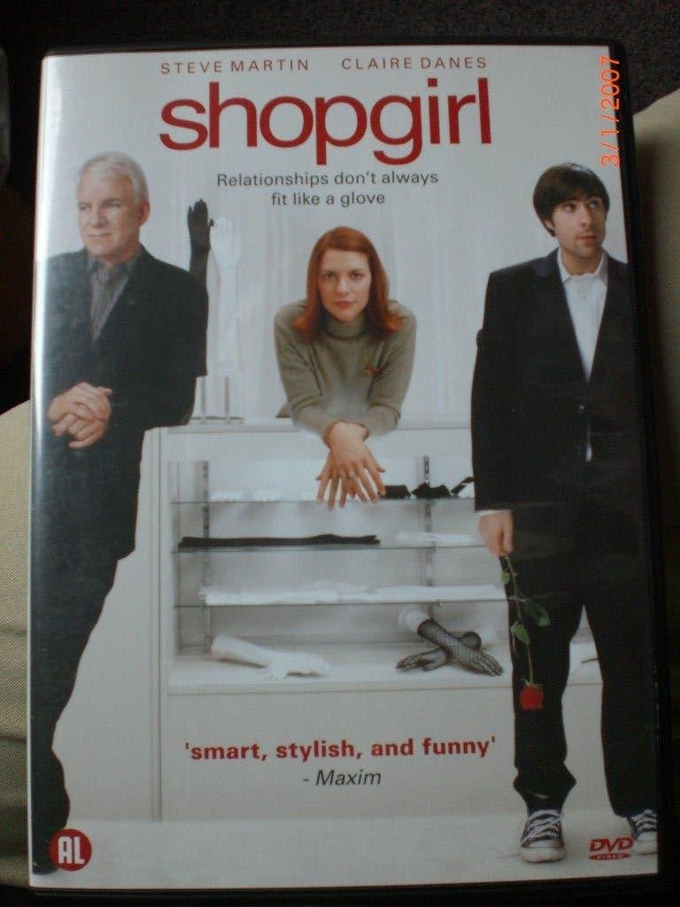 dvd Shopgirl Steve Martin Claire Danes Jason Schwartzman, Alle leeftijden, Ophalen of Verzenden, Zo goed als nieuw, Romantische komedie