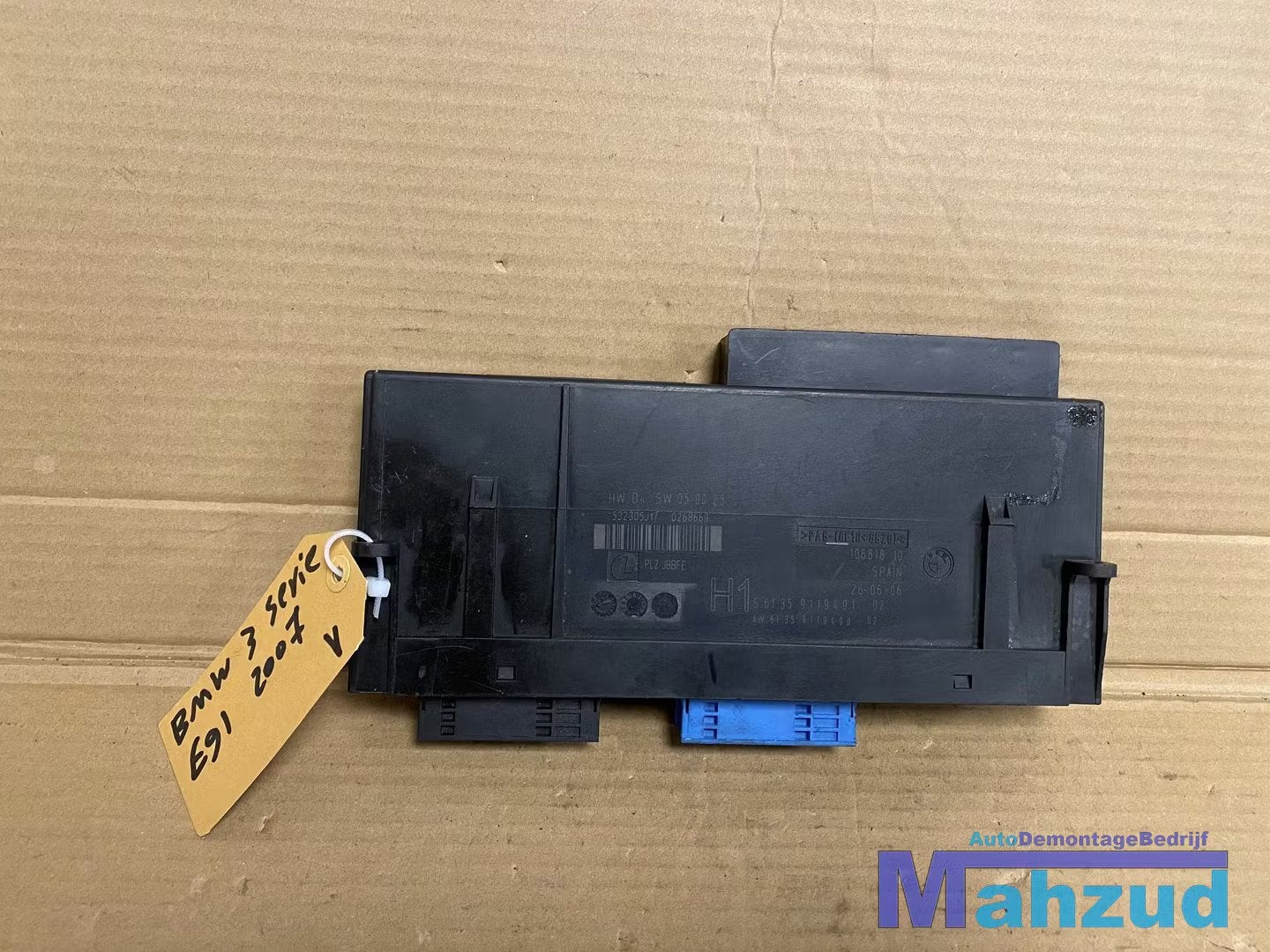BMW 3 SERIE E90 BCM Module 911949102 6135911949102, Petuelring 130
80788  Munich, DE, Gebruikt, Info@bmw.de, Ophalen of Verzenden