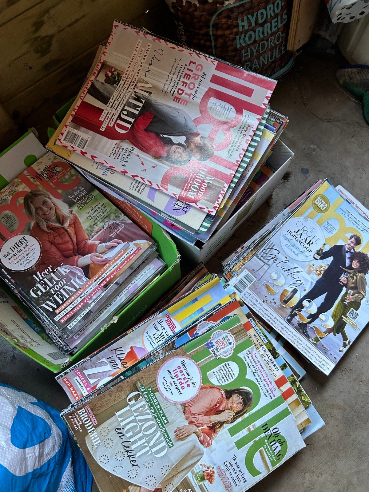 grote hoeveelheid libelle, Ophalen, Gelezen, Damesbladen