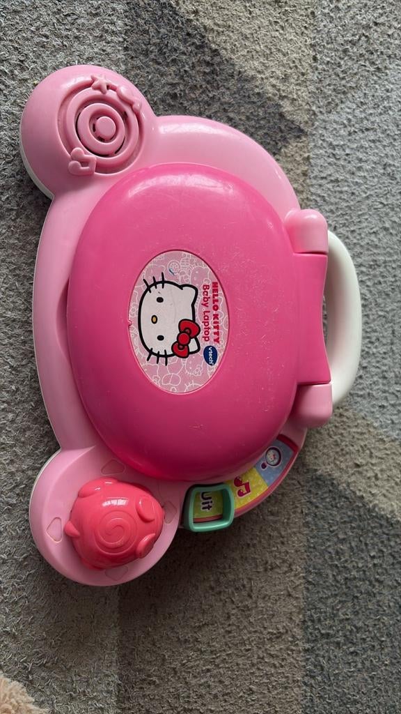 VTech Hello Kitty Baby Laptop - Roze Speelgoed Laptop, Ophalen of Verzenden, Gebruikt, Overige typen, Met licht