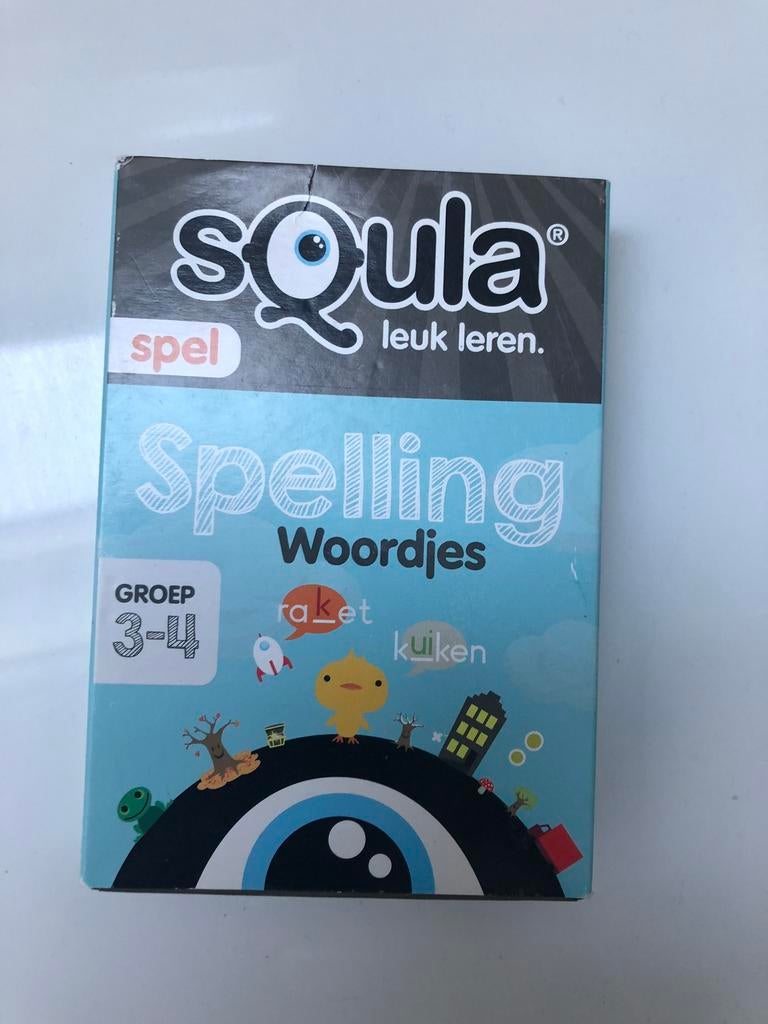 Squla spelling woordjes, Ophalen of Verzenden, Zo goed als nieuw