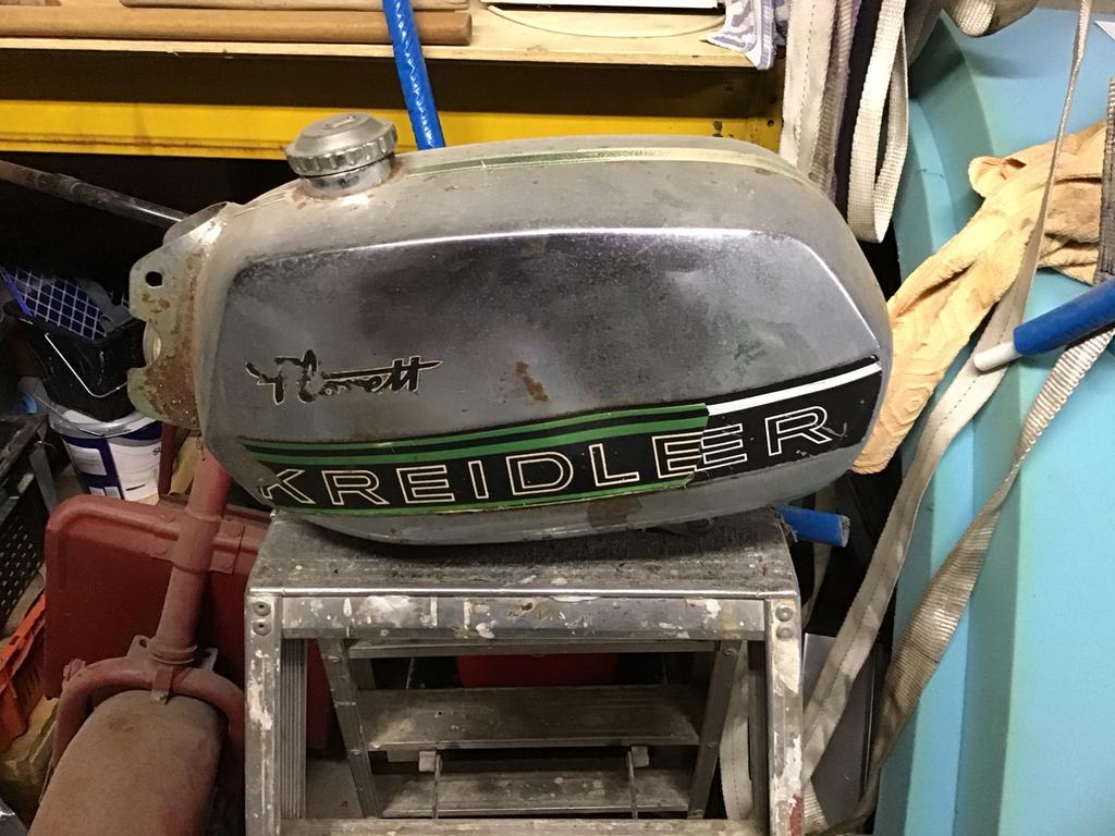 Kreidler tank, Fietsen en Brommers, Ophalen, Gebruikt, Overige typen