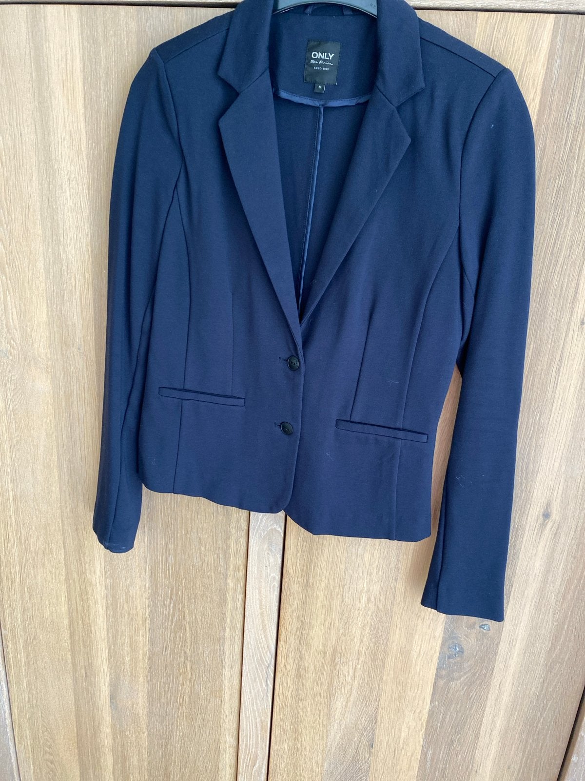 ONLY Blauw Jasje Maat S, Blauw, Ophalen of Verzenden, Zo goed als nieuw, Jasje