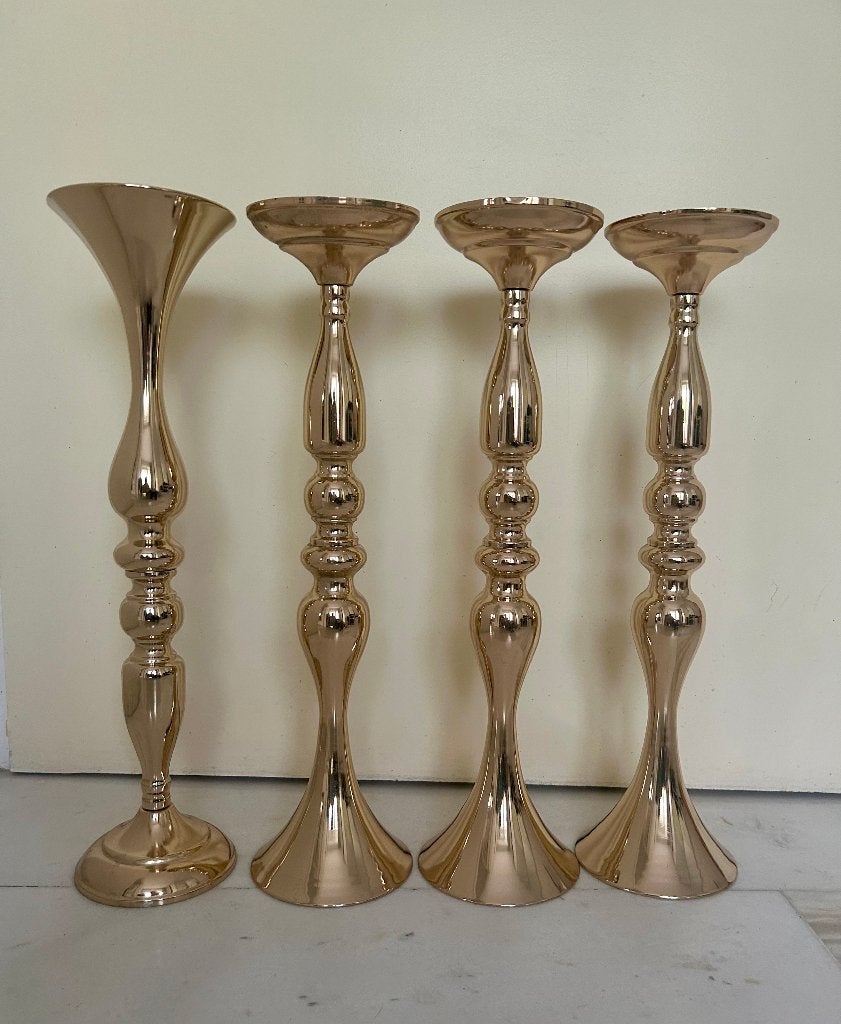 Candlesticks for table decoration - Wedding - Party, Ophalen, Overige merken, 50 cm, Zo goed als nieuw