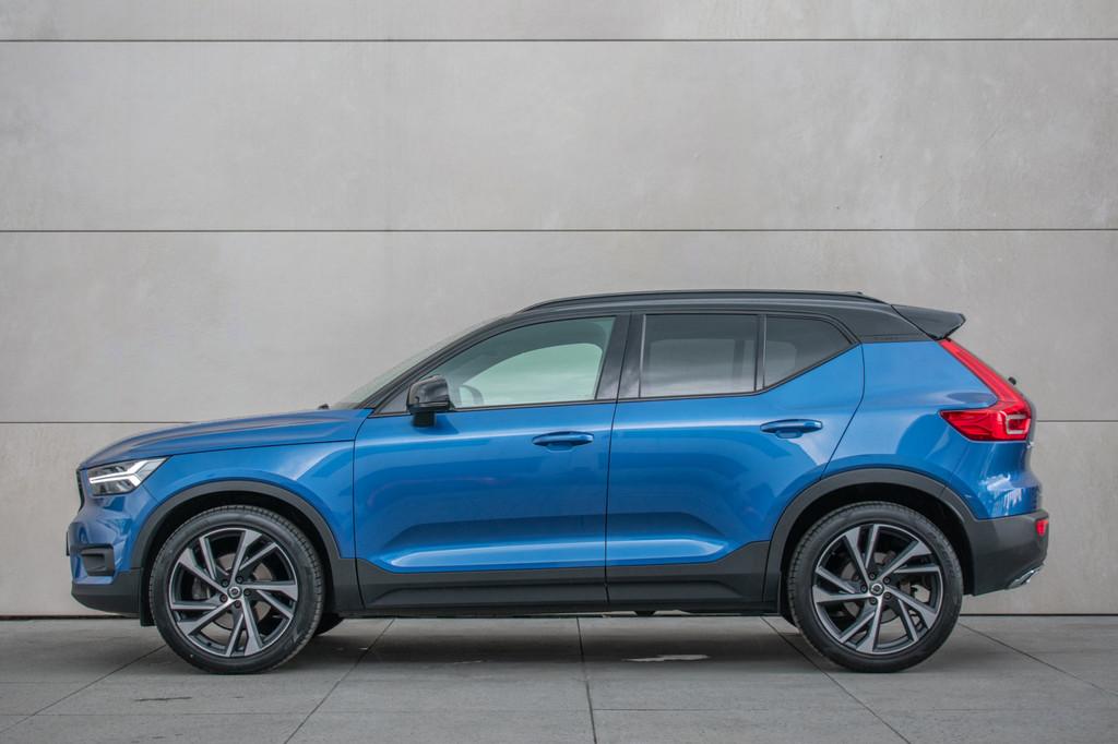 Volvo XC40 2.0 T4 R-Design Pano-ACC-20"-H/K-Trekhaak, Auto's, Volvo, 15 km/l, Blauw, Bedrijf, 93 €/maand
