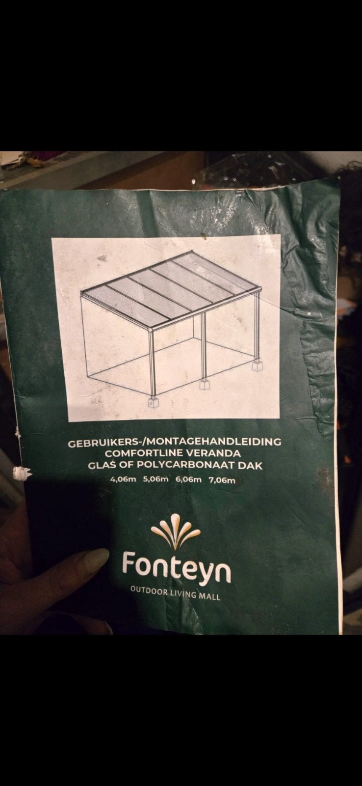 Aluminium overkapping - Fonteyn Comfortline Veranda, Ophalen of Verzenden, Nieuw, Veranda