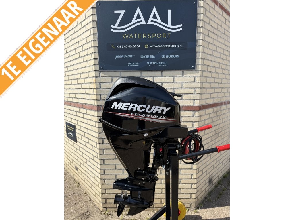 Mercury 25PK Kortstaart afstand bediend 4takt buitenboord