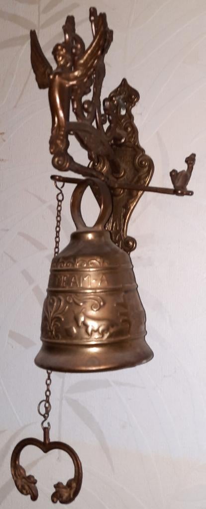 Koperen/messing kloosterbel, Antiek en Kunst, Ophalen, Koper