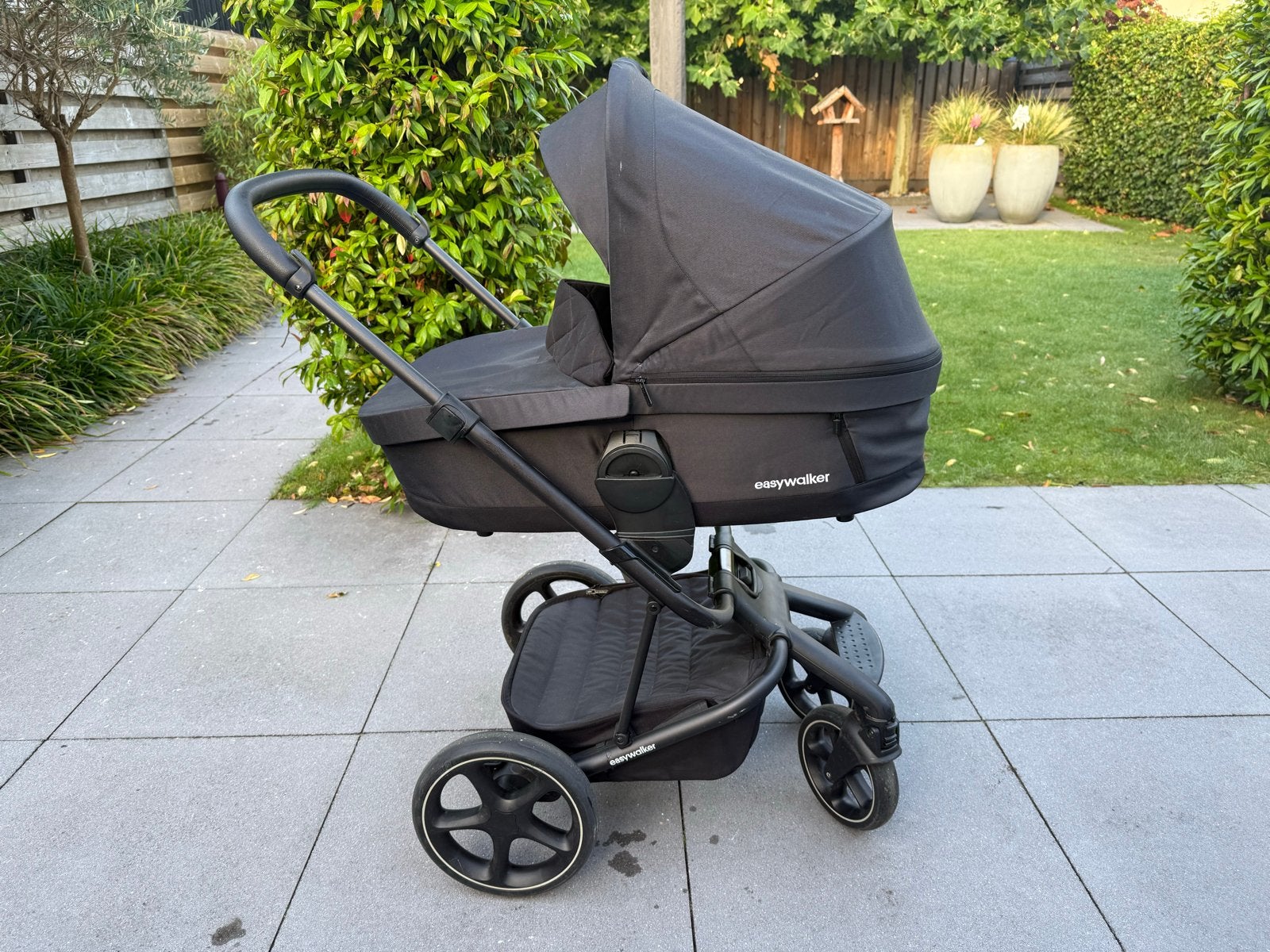 Easywalker Harvey 3 Premium 3-in-1 Jet Black (Zo goed als ni, Overige merken, Ophalen of Verzenden, Zo goed als nieuw, Combiwagen