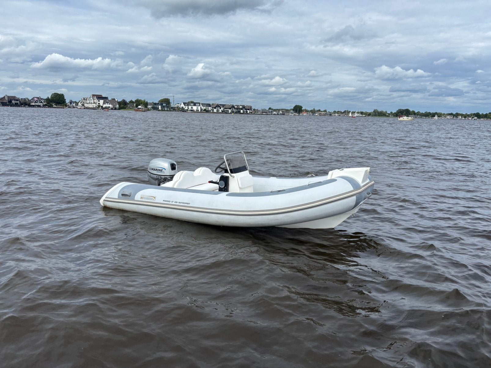 Nimarine MX 410 - Nimarine 15 pk start - nieuw kussenzet, Zo goed als nieuw, Buitenboordmotor, Nimarine, Ophalen