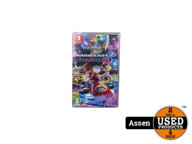 Mario Kart 8 Deluxe Nintendo Switch Game, Nintendo, Zo goed als nieuw, Support@nintendo.com, 11-1 Hokotate-cho, Kamitoba, Minami-ku
Kyoto 601-8501
Japan