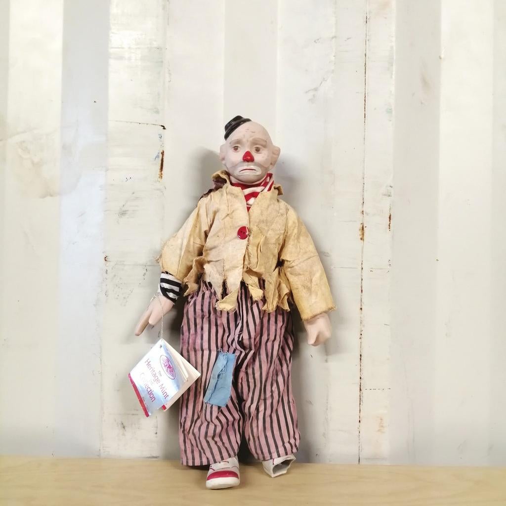Sad Clown - The Heritage Mint LTD. Collection, Verzamelen, Poppen, Gebruikt, ., Ophalen of Verzenden, .